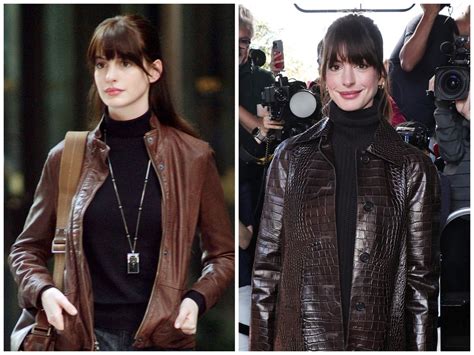 anne hathaway 2013 prada|devil wears prada outfit montage.